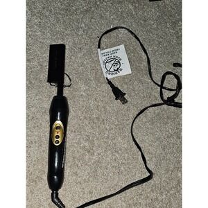 Andis High Heat Ceramic Press Comb tested works hot comb hair tool beauty